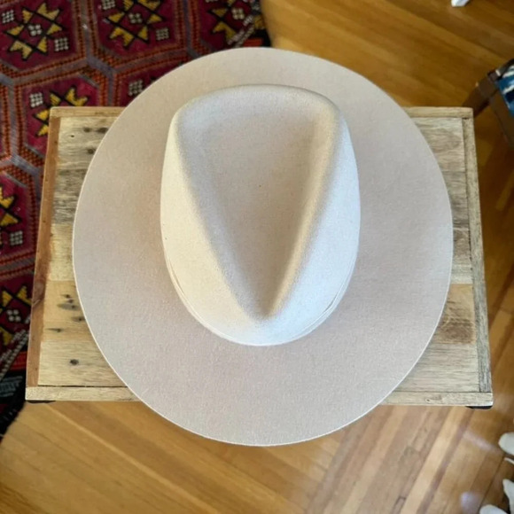 Lack Of Color Cream Wide-Brim Hat - Picture 7 of 12